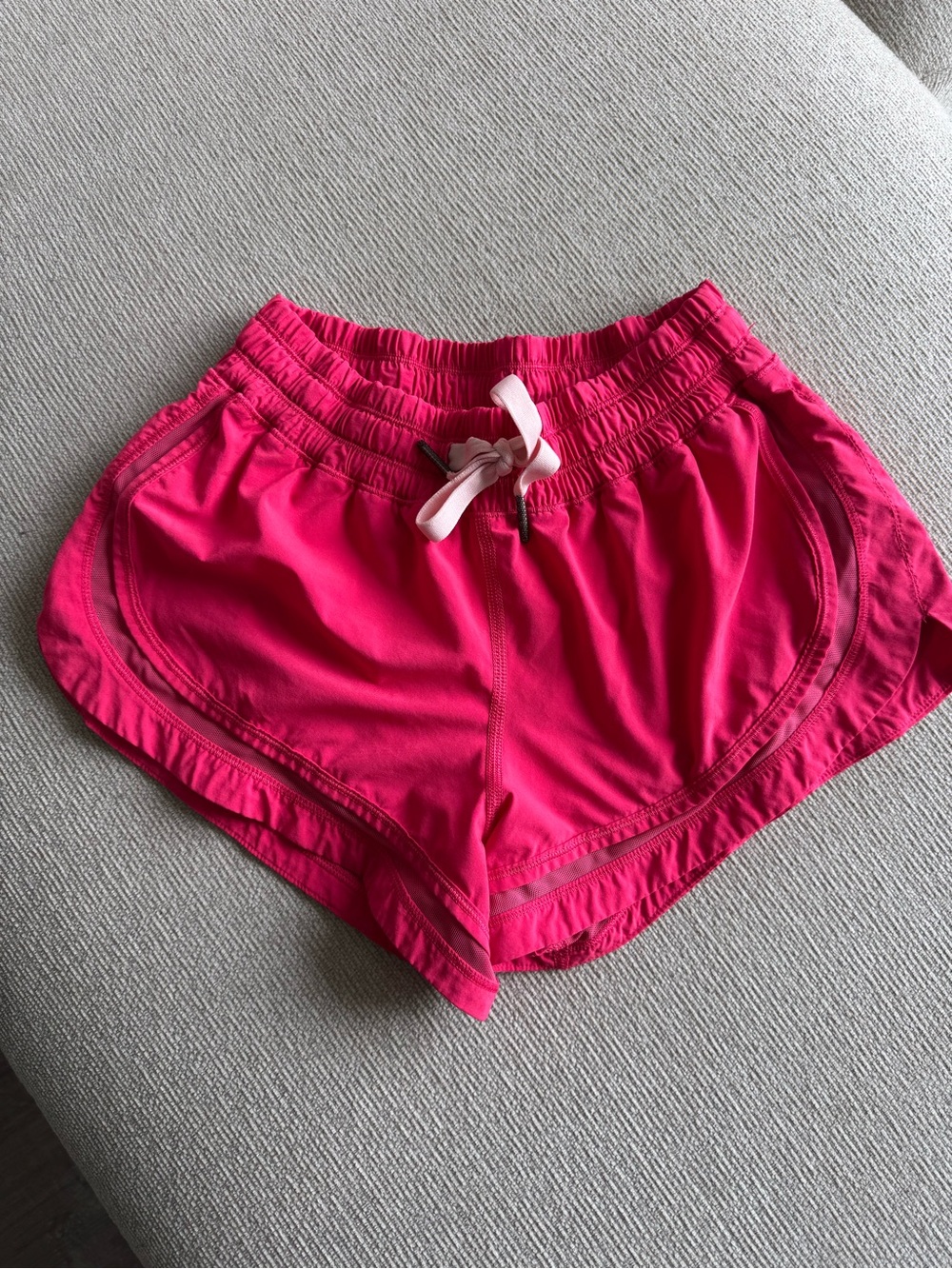 Lululemon Hot Pink Active Drawstring Shorts